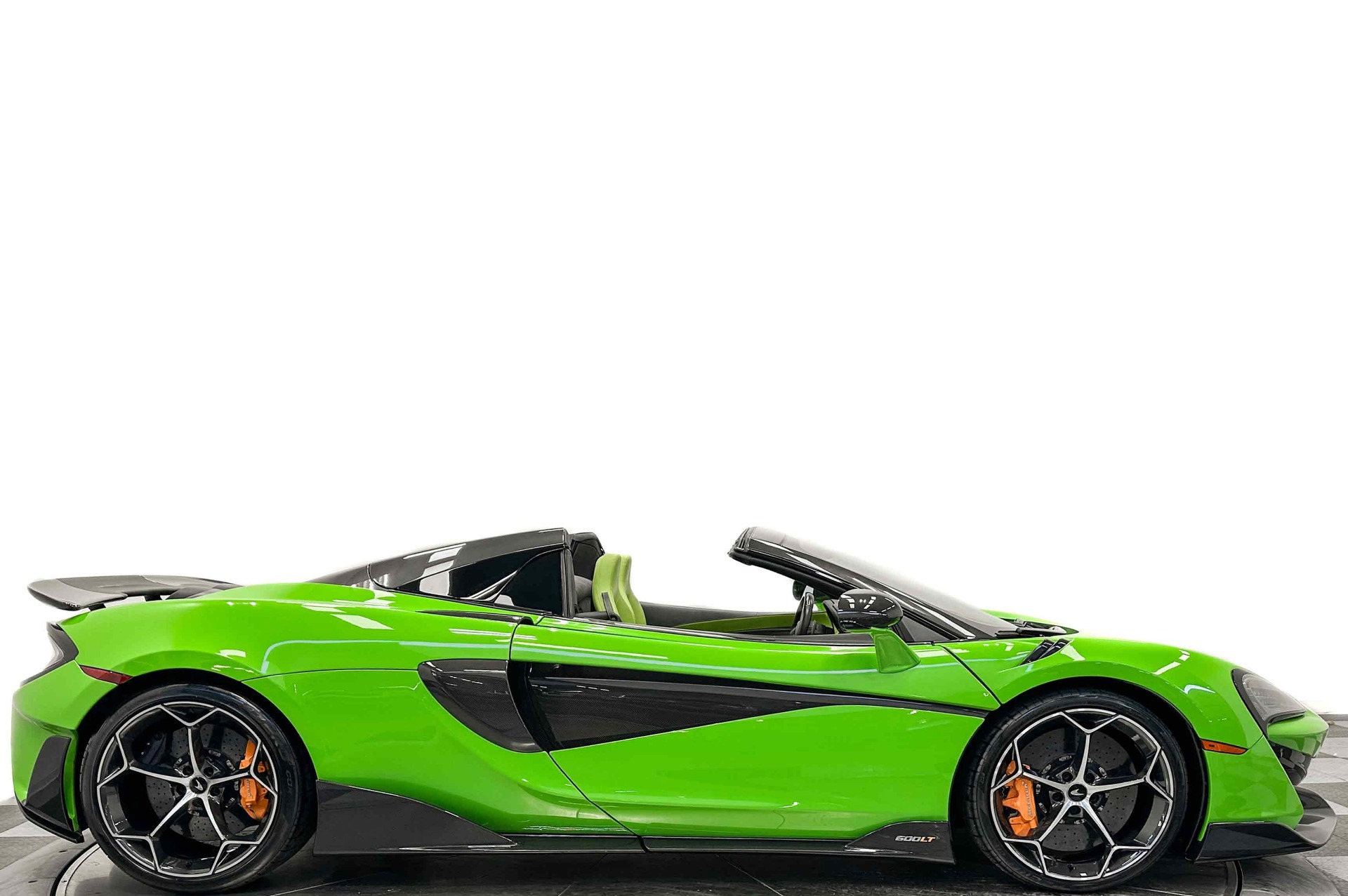 Mantis Green 2020 McLaren 600LT Spider -Massive Carbon Fiber