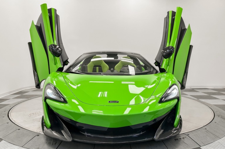 Mantis Green 2020 McLaren 600LT Spider -Massive Carbon Fiber