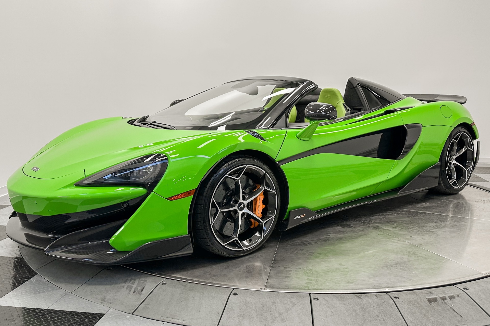 Mantis Green 2020 McLaren 600LT Spider -Massive Carbon Fiber