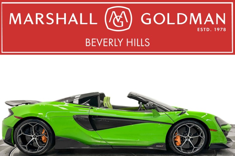 Mantis Green 2020 McLaren 600LT Spider -Massive Carbon Fiber