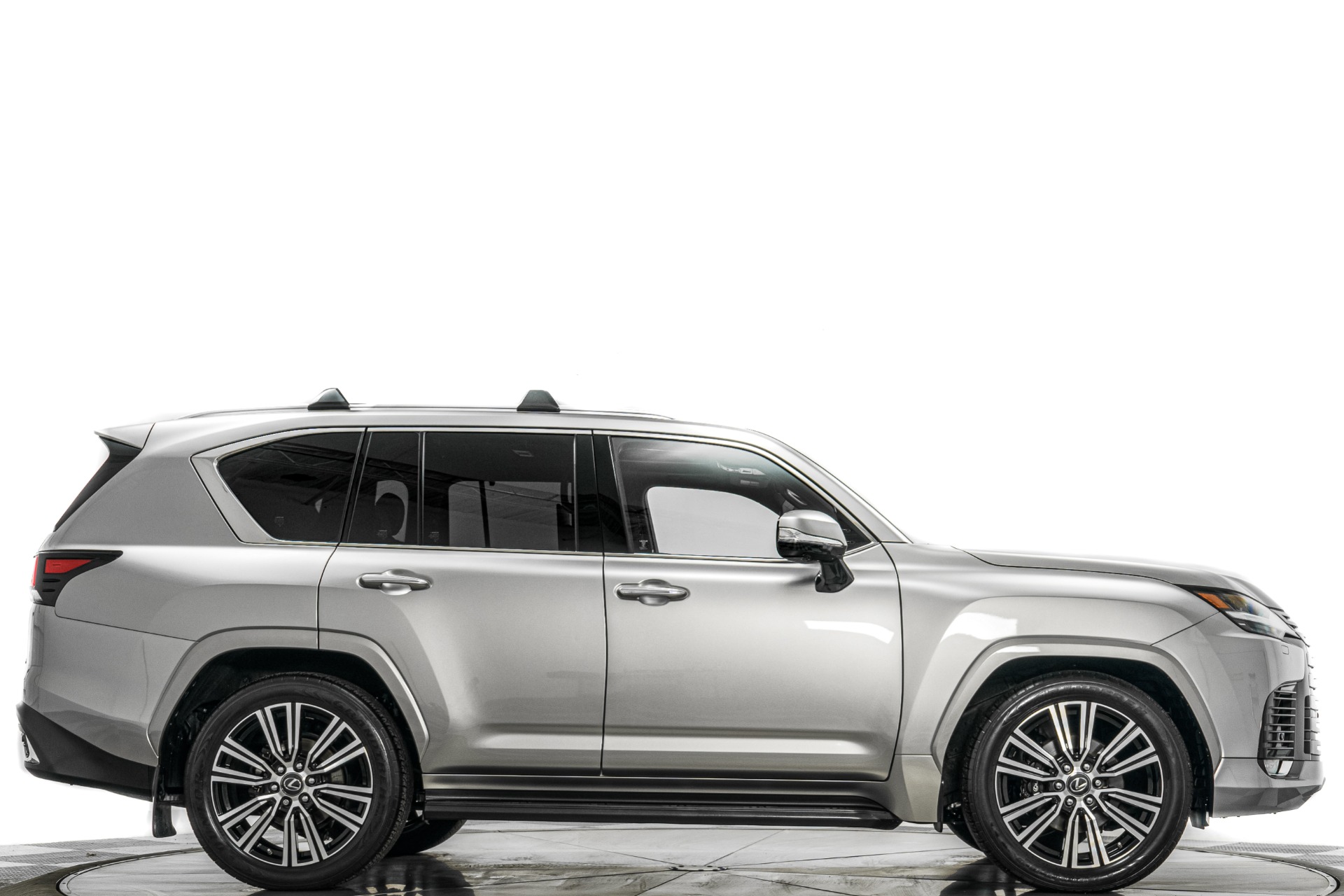 Atomic Silver 2023 Lexus LX 600 Luxury -Rear Seat Entertainment