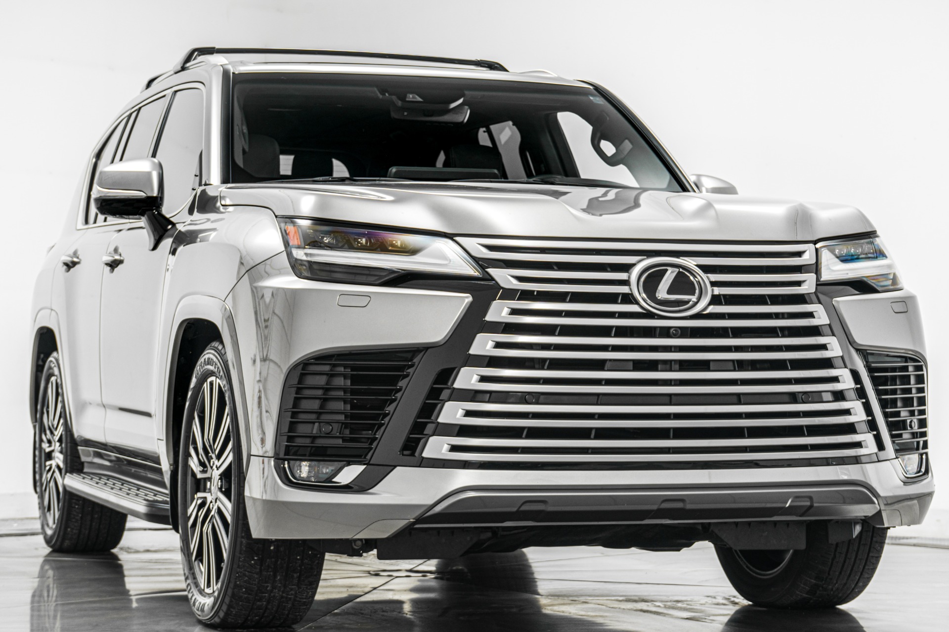 Atomic Silver 2023 Lexus LX 600 Luxury -Rear Seat Entertainment
