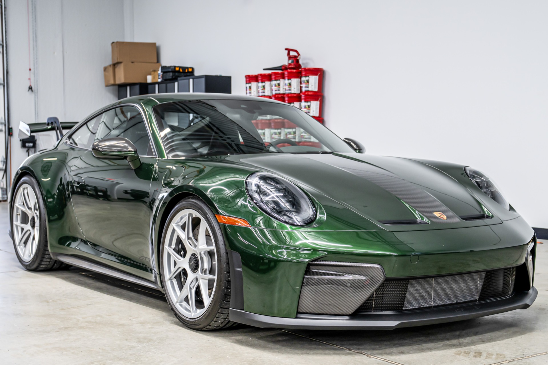 Oak Green Metallic Neo 2025 Porsche 911 GT3 -Weissach Package, 6