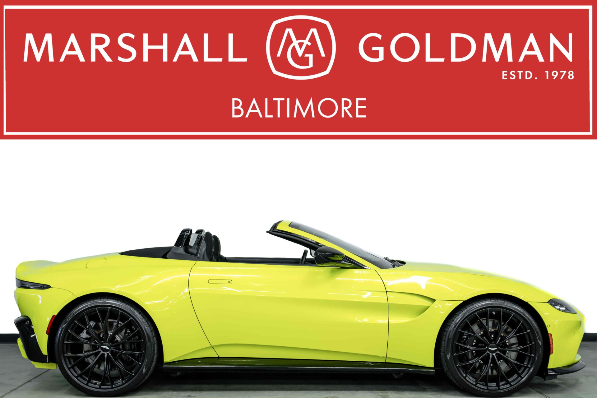 Lime Essence 2022 Aston Martin Vantage Convertible -Sports Plus