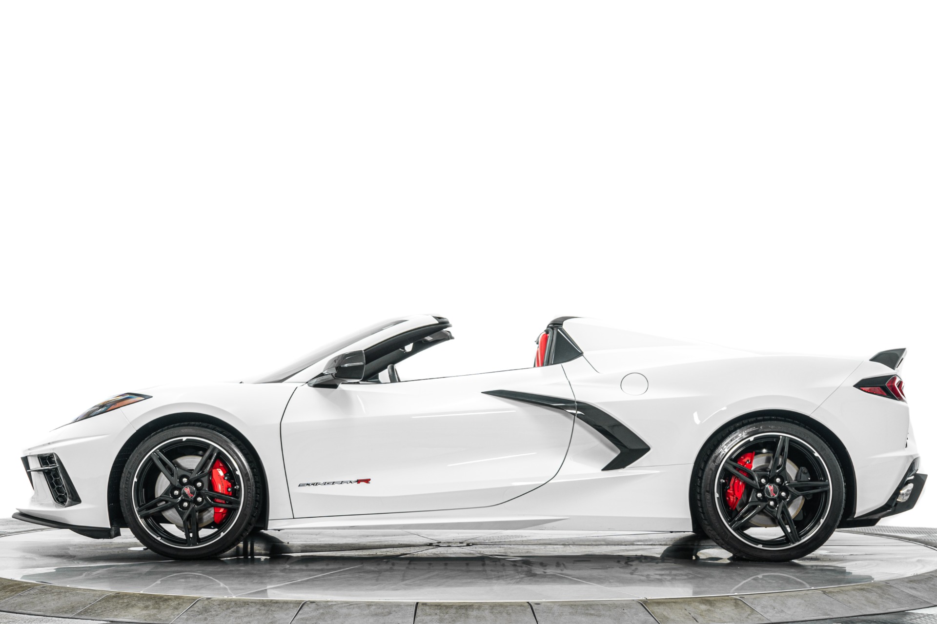 Arctic White 2023 Chevrolet Corvette Stingray Convertible -2LT