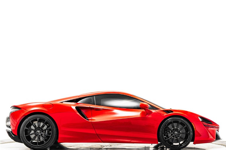 Vermillion Red 2023 McLaren Artura -Performance Interior, Front