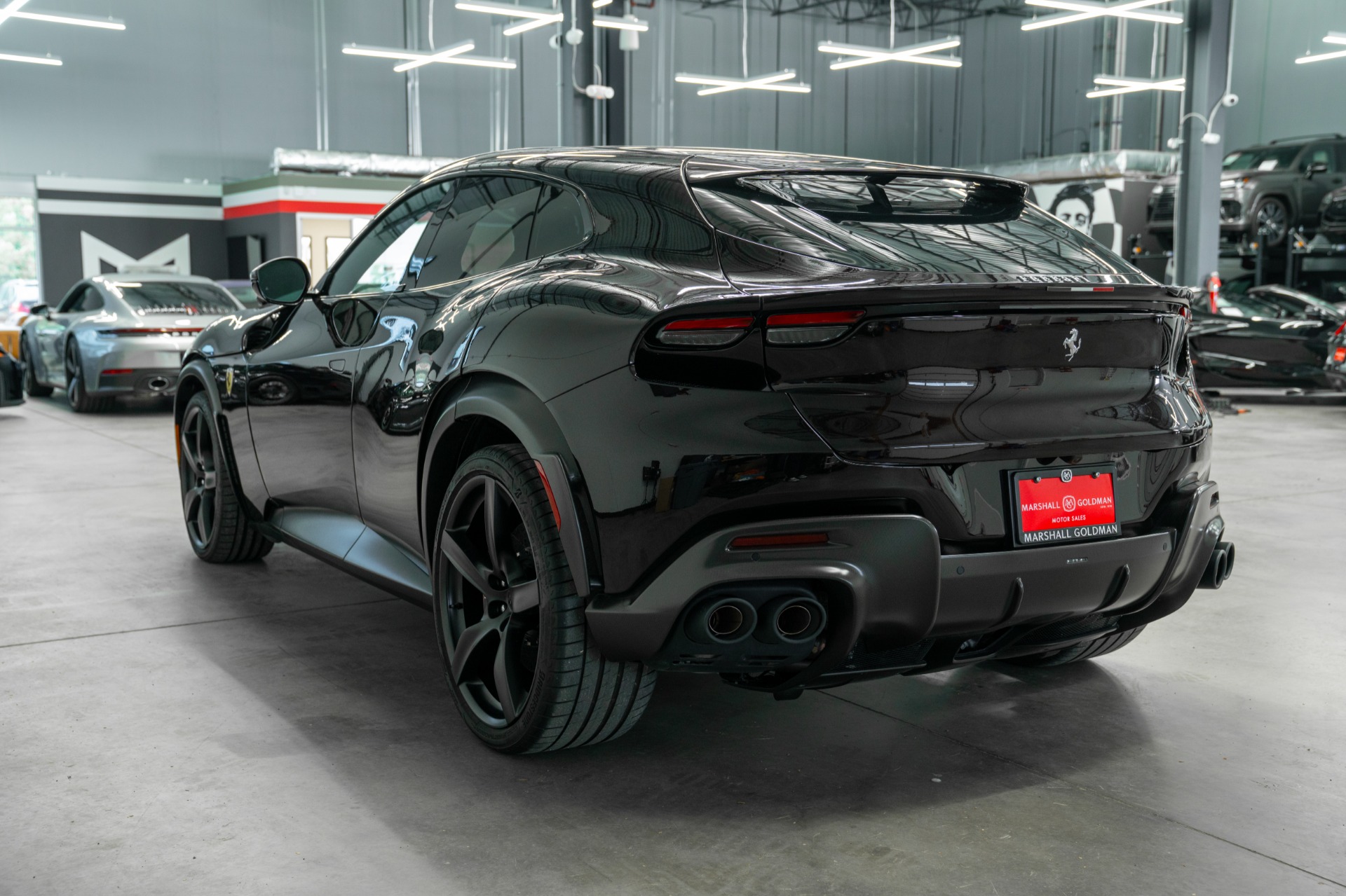 Ferrari Purosangue -Factory Matte Carbon Fiber Exterior Trim
