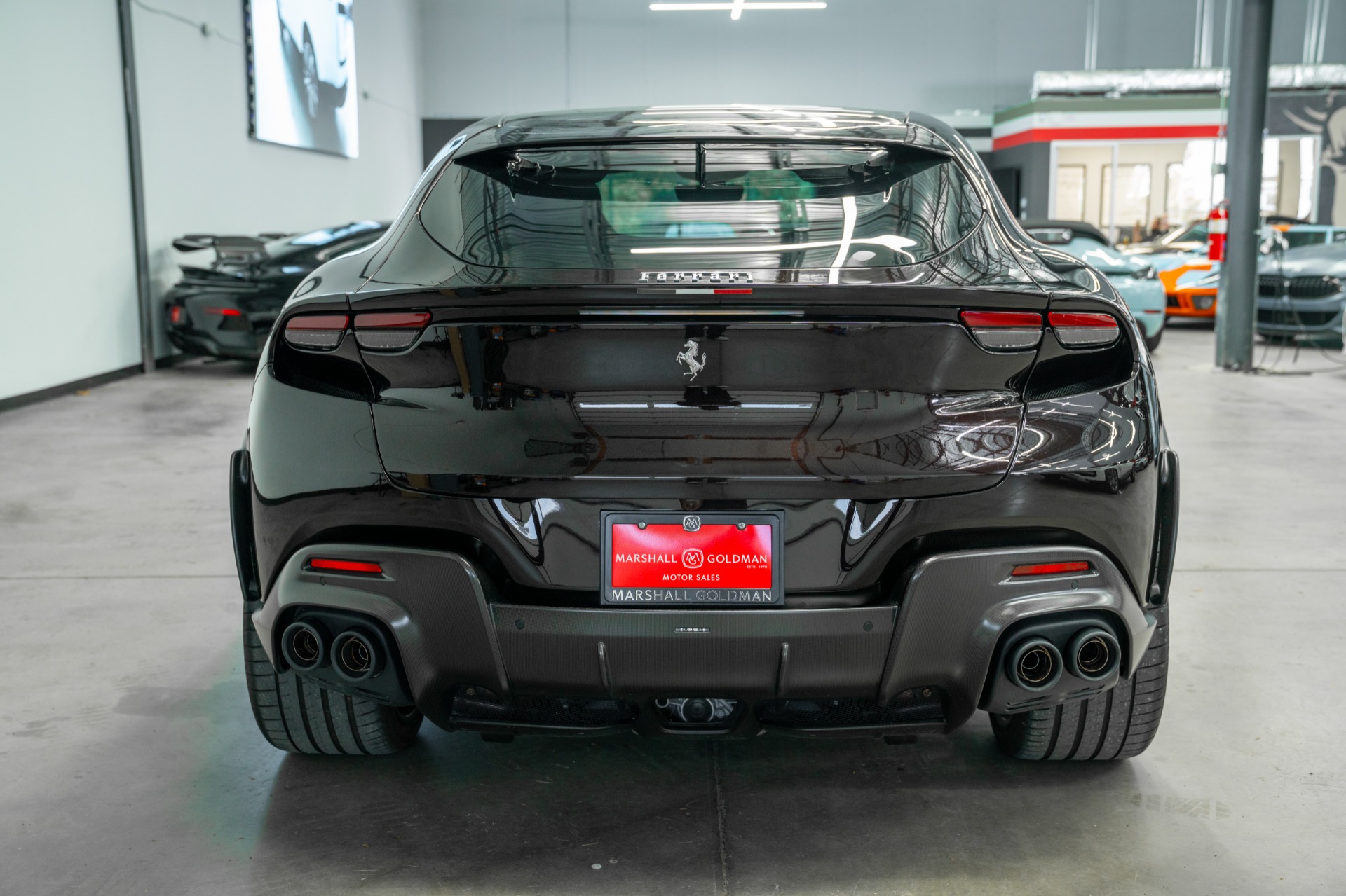Ferrari Purosangue -Factory Matte Carbon Fiber Exterior Trim