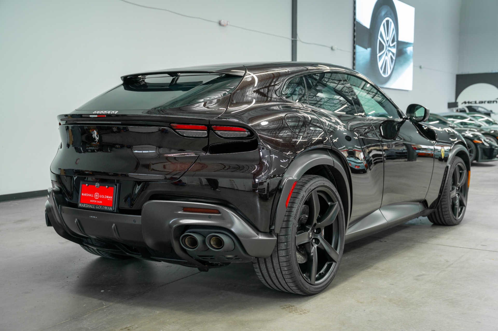 Ferrari Purosangue -Factory Matte Carbon Fiber Exterior Trim