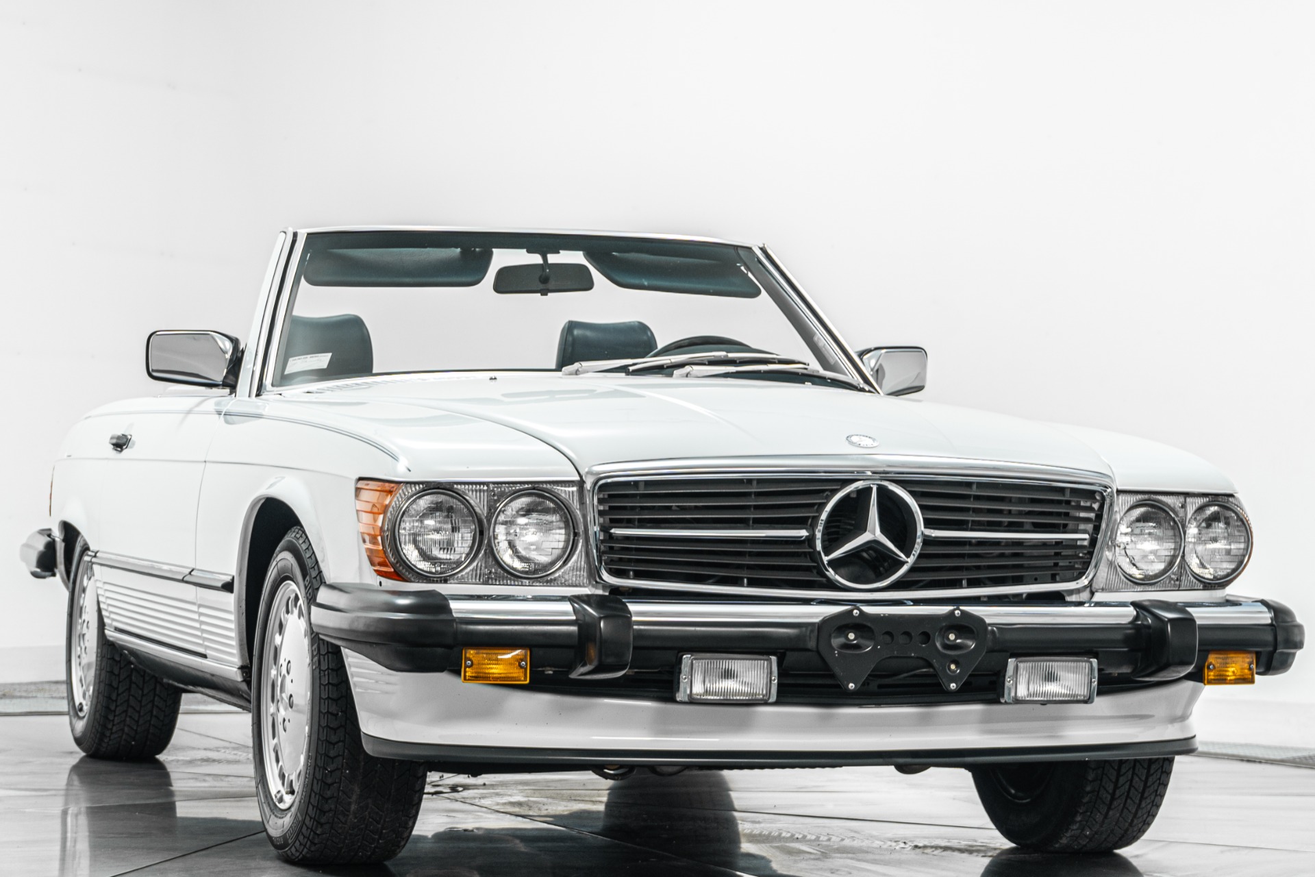 Mercedes-Benz 560 SL -One Owner, Very Low Miles, Highly Original, Window Sticker