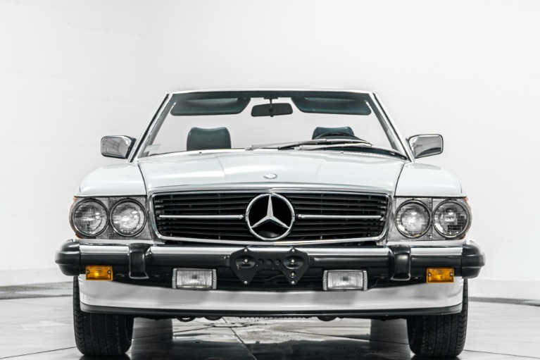 Mercedes-Benz 560 SL -One Owner, Very Low Miles, Highly Original, Window Sticker