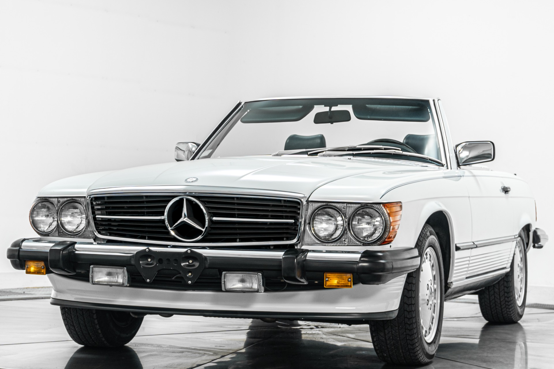 Mercedes-Benz 560 SL -One Owner, Very Low Miles, Highly Original, Window Sticker
