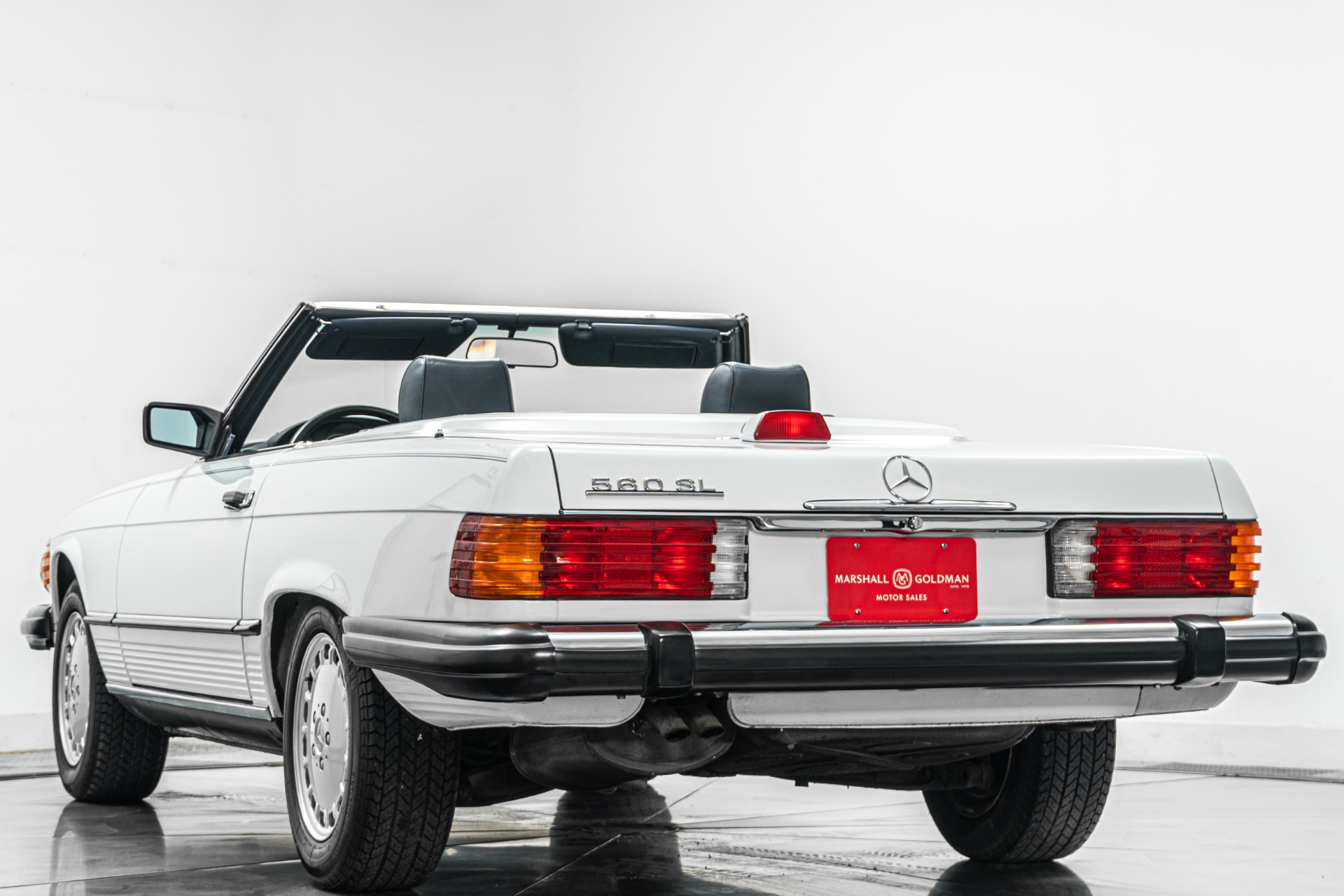 Mercedes-Benz 560 SL -One Owner, Very Low Miles, Highly Original, Window Sticker