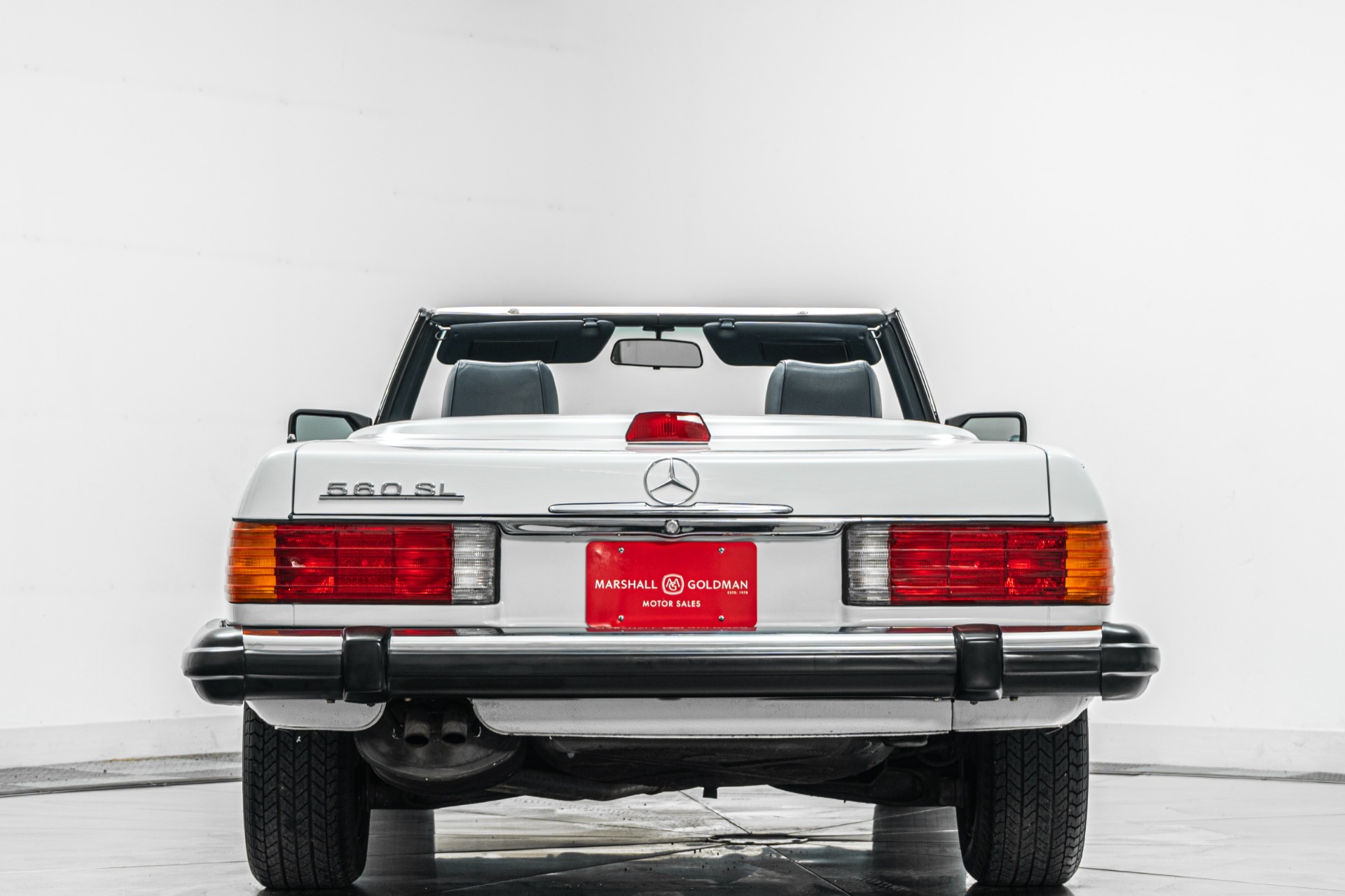 Mercedes-Benz 560 SL -One Owner, Very Low Miles, Highly Original, Window Sticker
