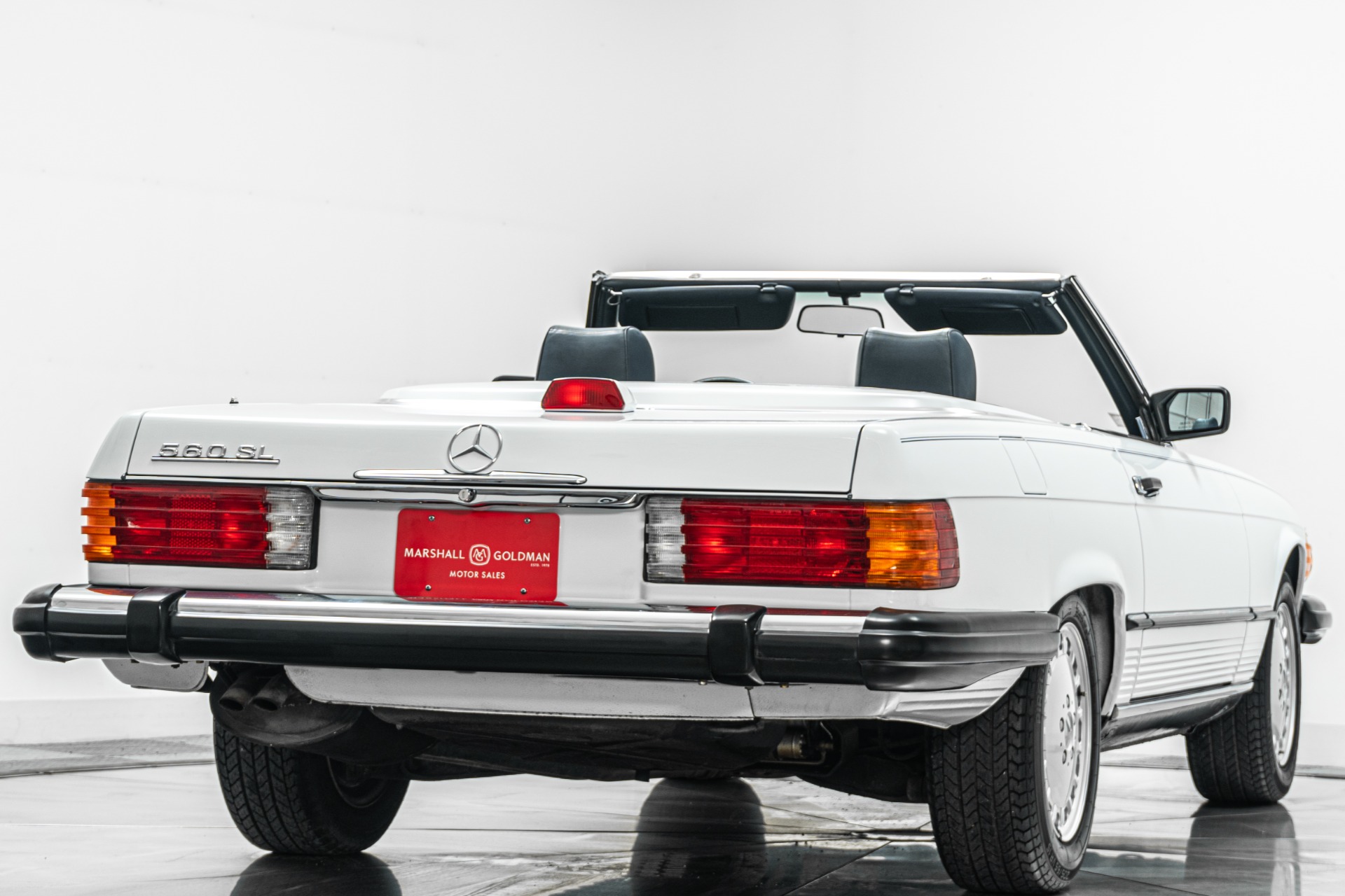Mercedes-Benz 560 SL -One Owner, Very Low Miles, Highly Original, Window Sticker