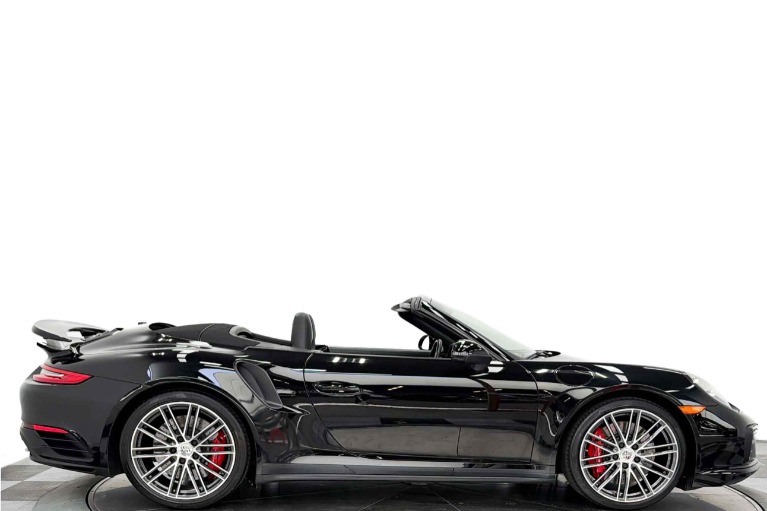 Porsche 911 Turbo Cabriolet -Triple Black, 540 Horsepower