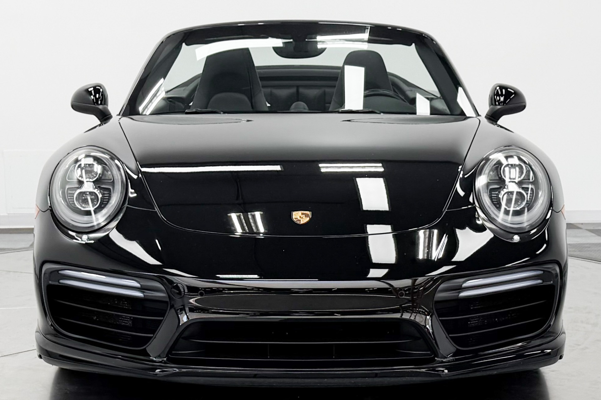 Porsche 911 Turbo Cabriolet -Triple Black, 540 Horsepower