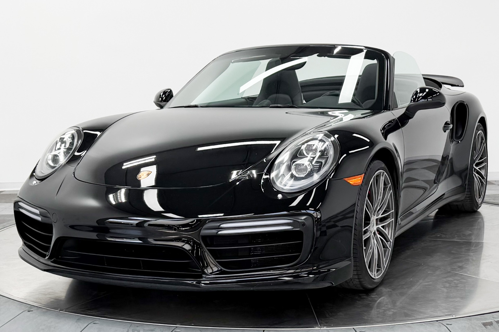 Porsche 911 Turbo Cabriolet -Triple Black, 540 Horsepower