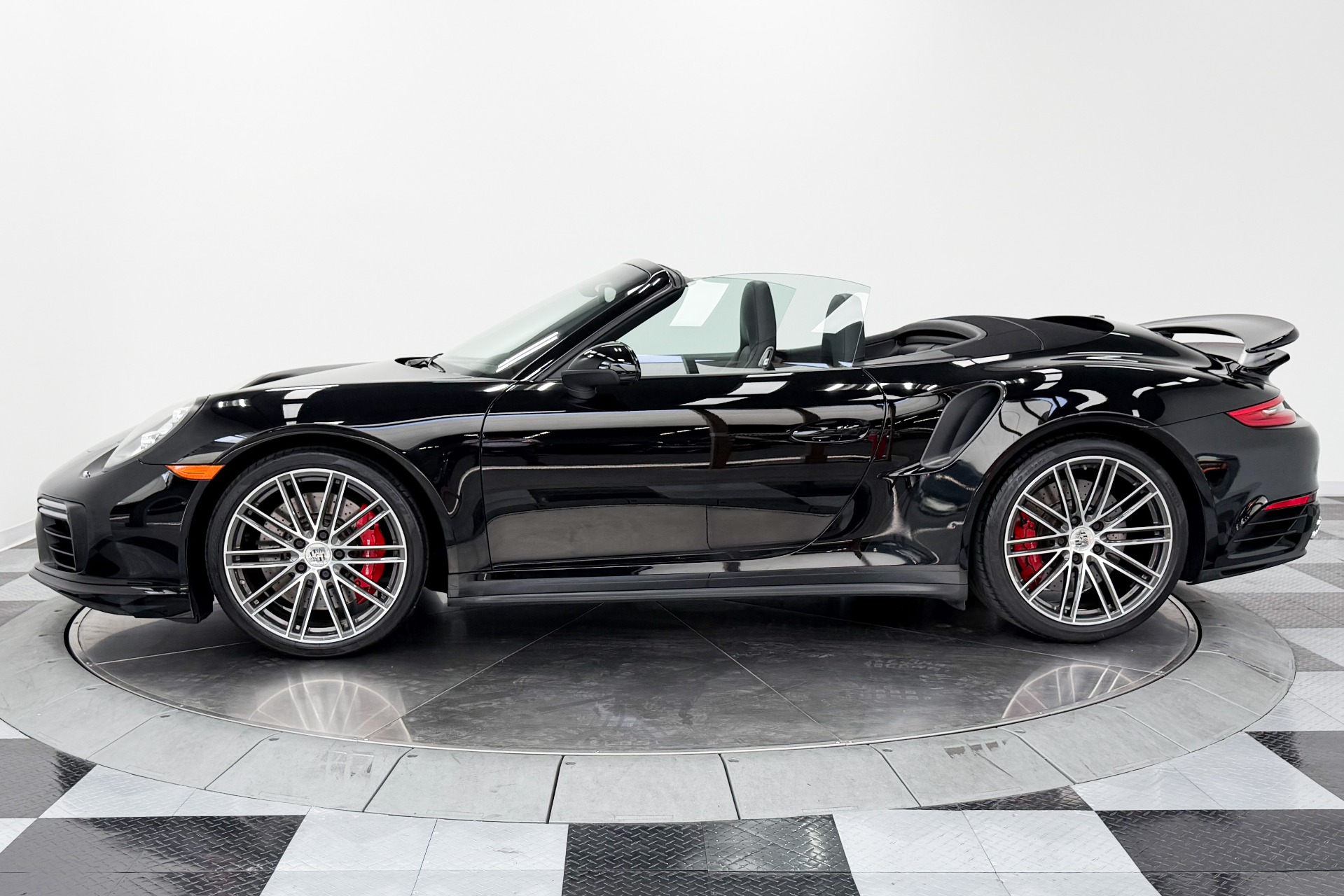 Porsche 911 Turbo Cabriolet -Triple Black, 540 Horsepower