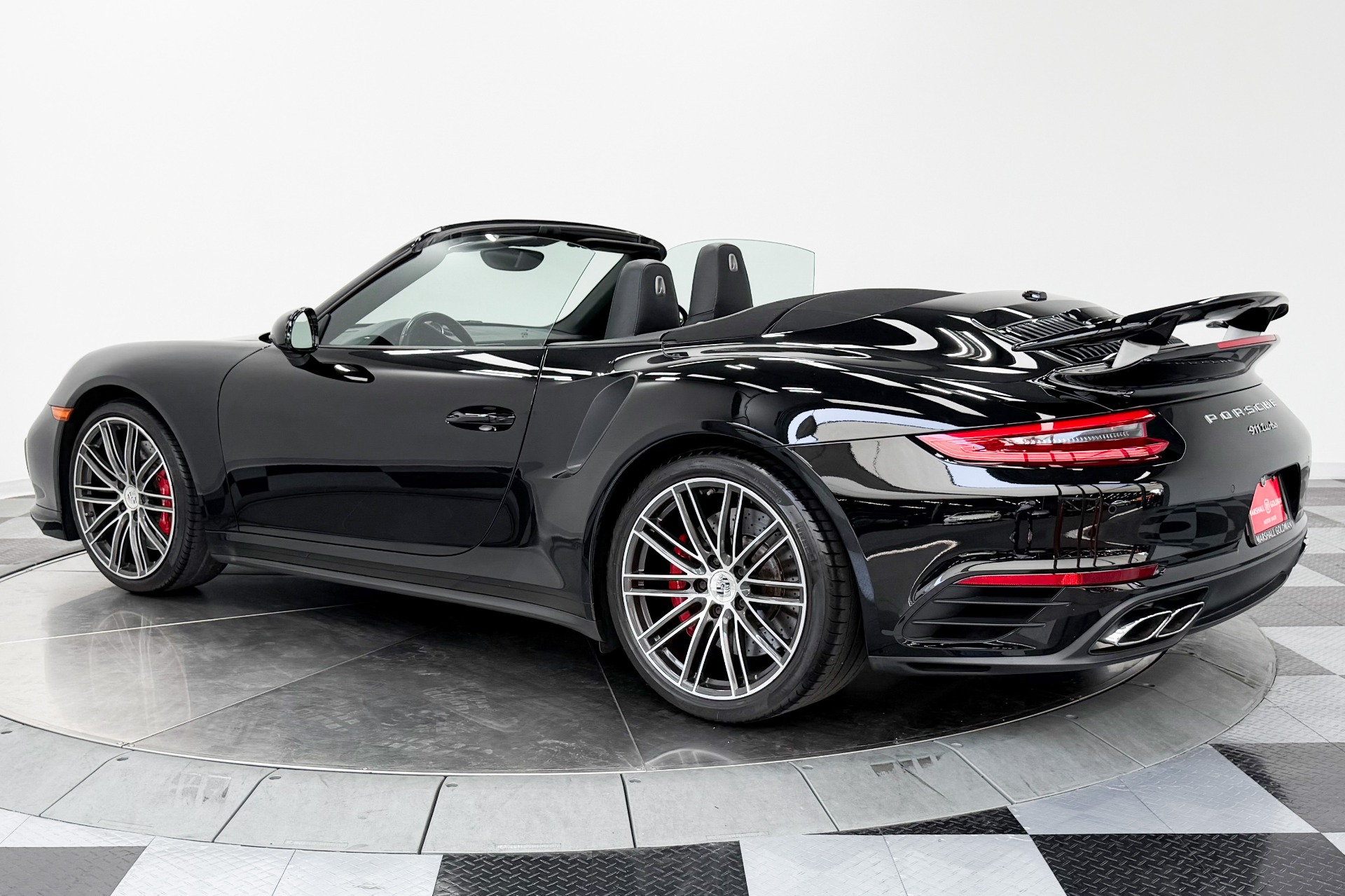 Porsche 911 Turbo Cabriolet -Triple Black, 540 Horsepower