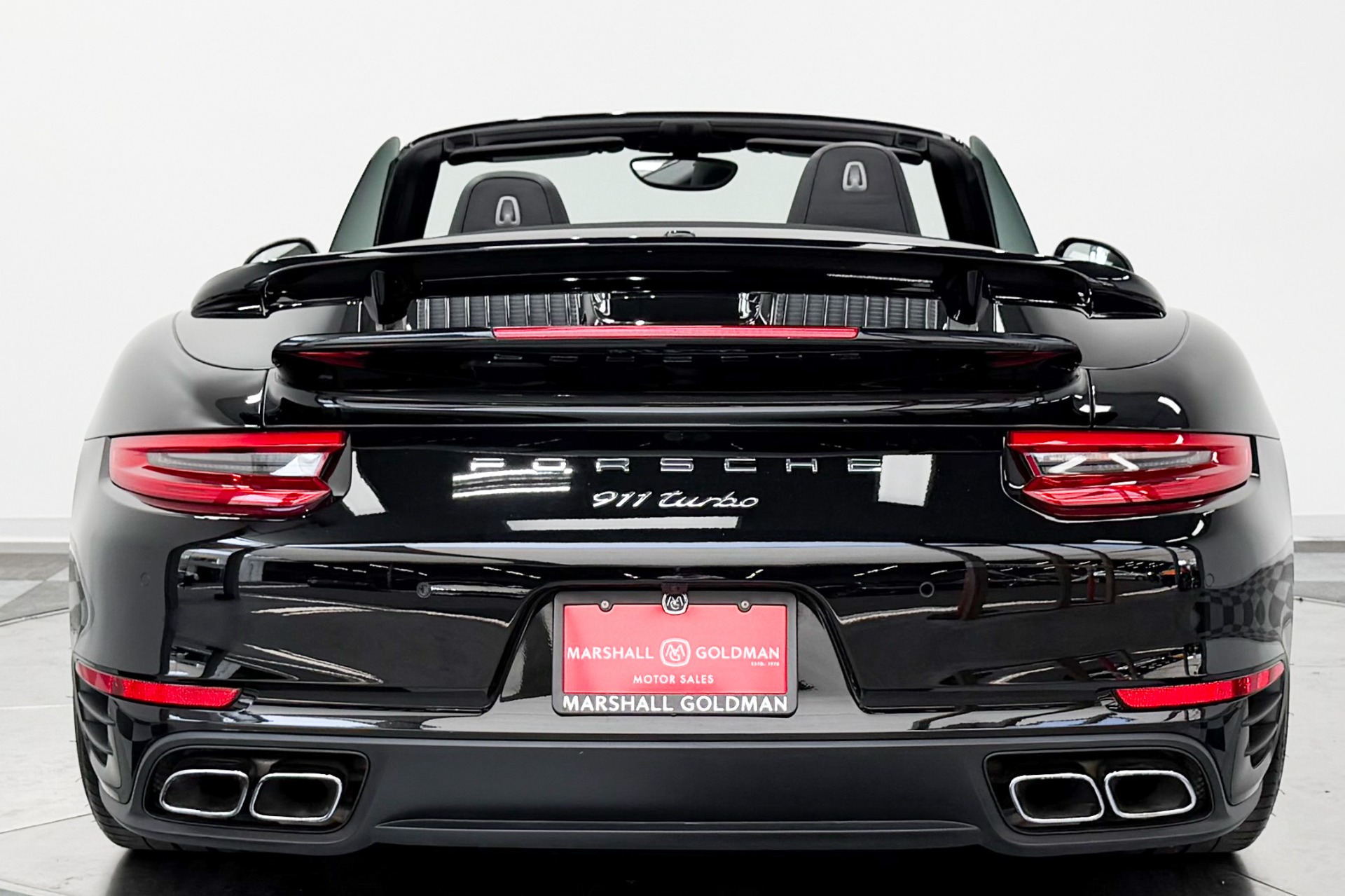 Porsche 911 Turbo Cabriolet -Triple Black, 540 Horsepower