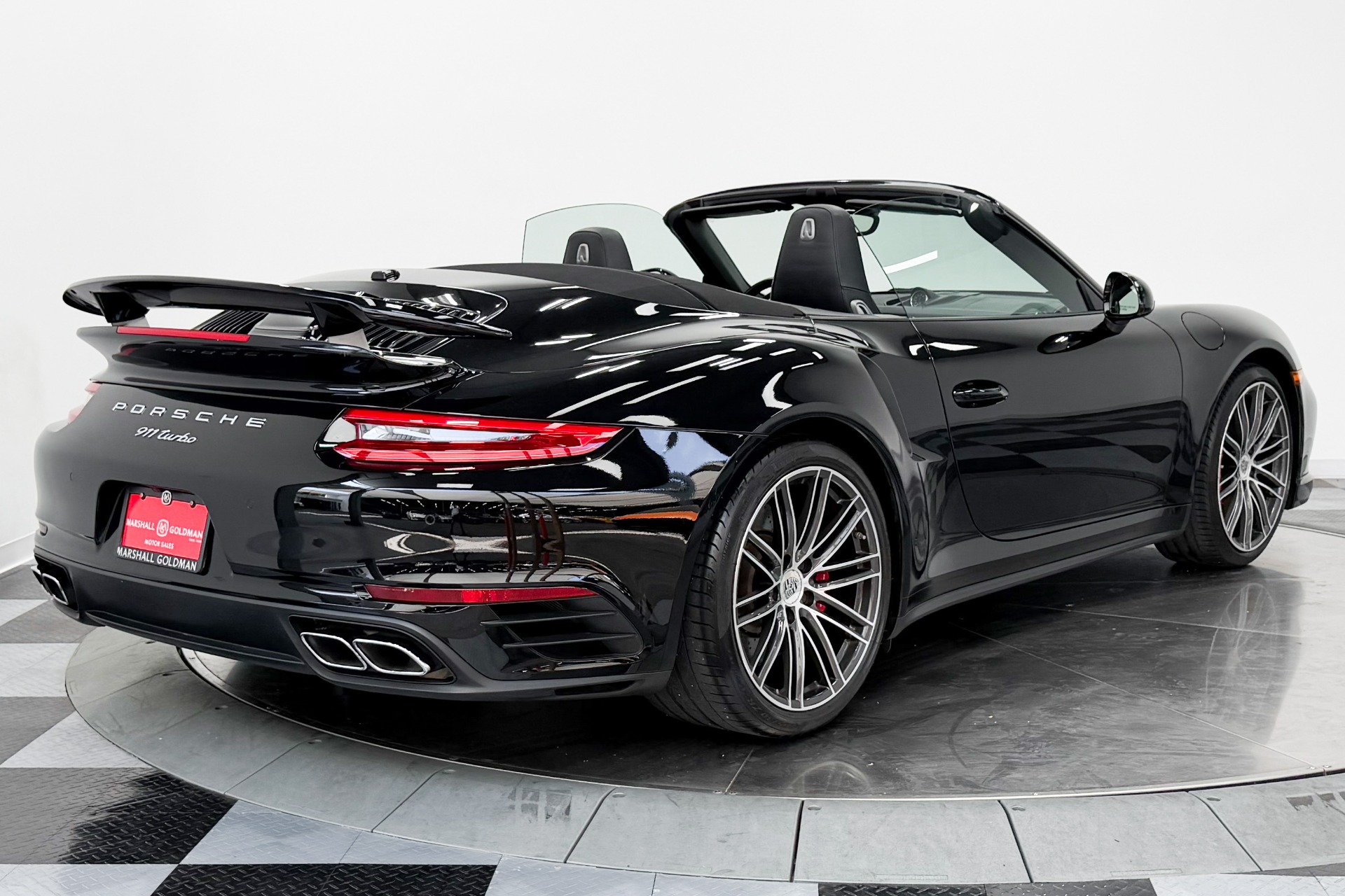 Porsche 911 Turbo Cabriolet -Triple Black, 540 Horsepower