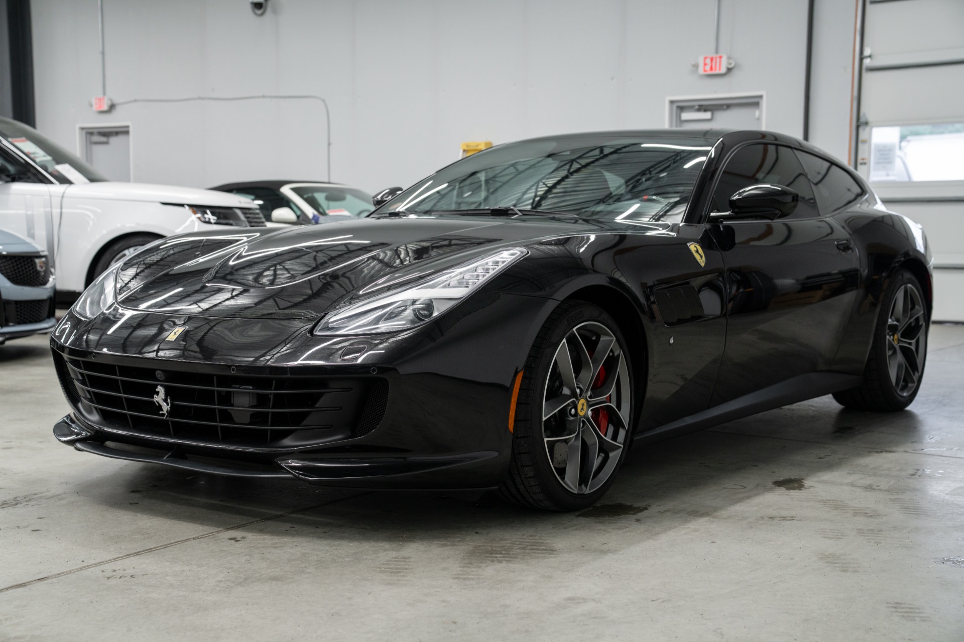Ferrari GTC4Lusso -Diamond Quilted Ventilated Seats, Red Stitching, Scuderia Shields