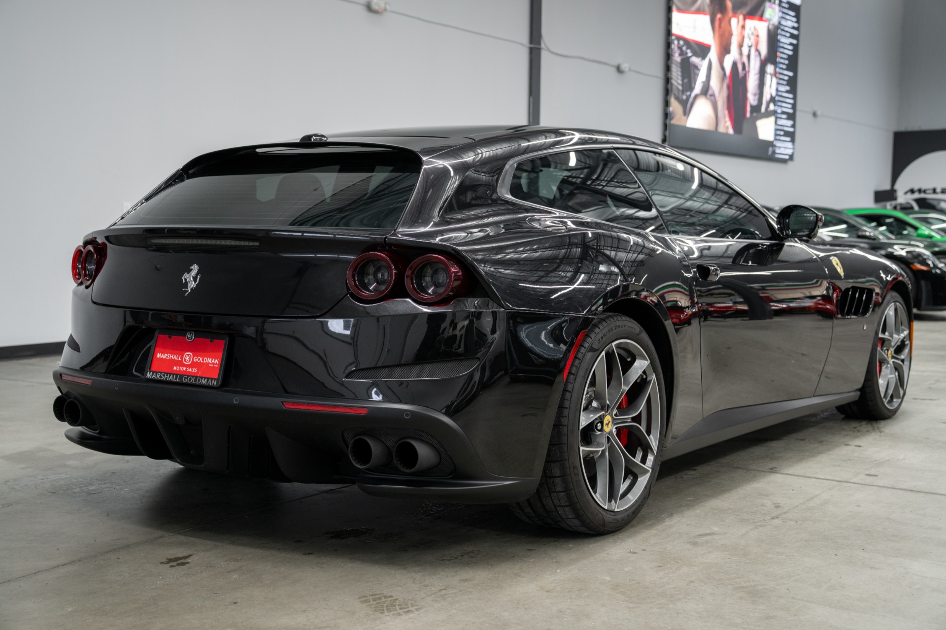 Ferrari GTC4Lusso -Diamond Quilted Ventilated Seats, Red Stitching, Scuderia Shields