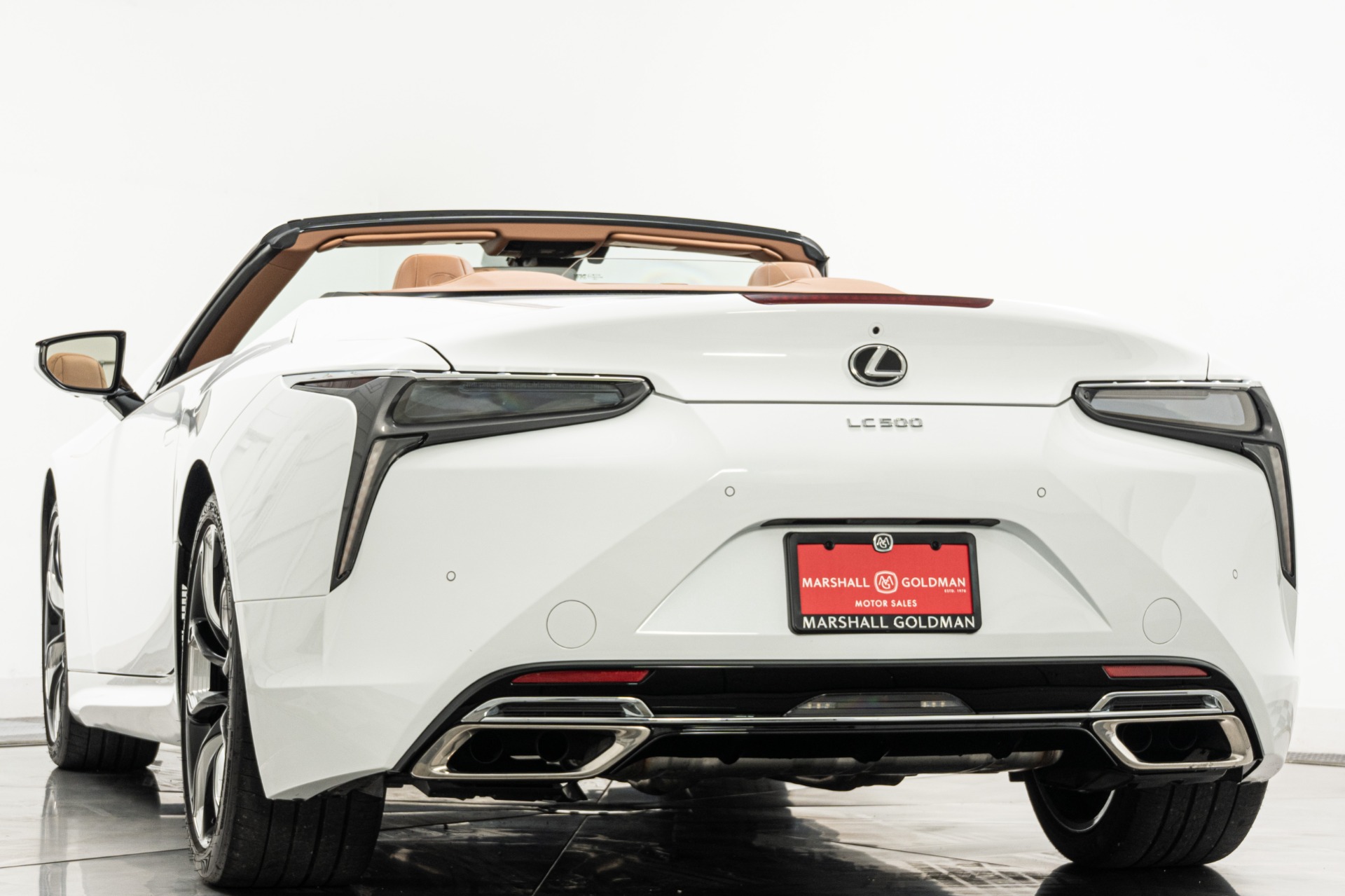 Ultra White 2024 Lexus LC 500 Convertible -Very Low Miles, Touring