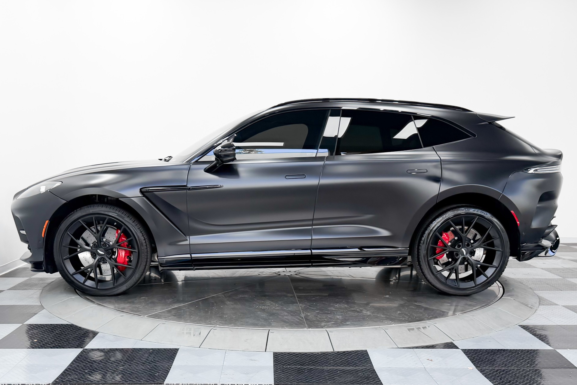 Aston Martin DBX 707 -23 Inch Wheels, Matte Paint Protection Film, 697 Horsepower