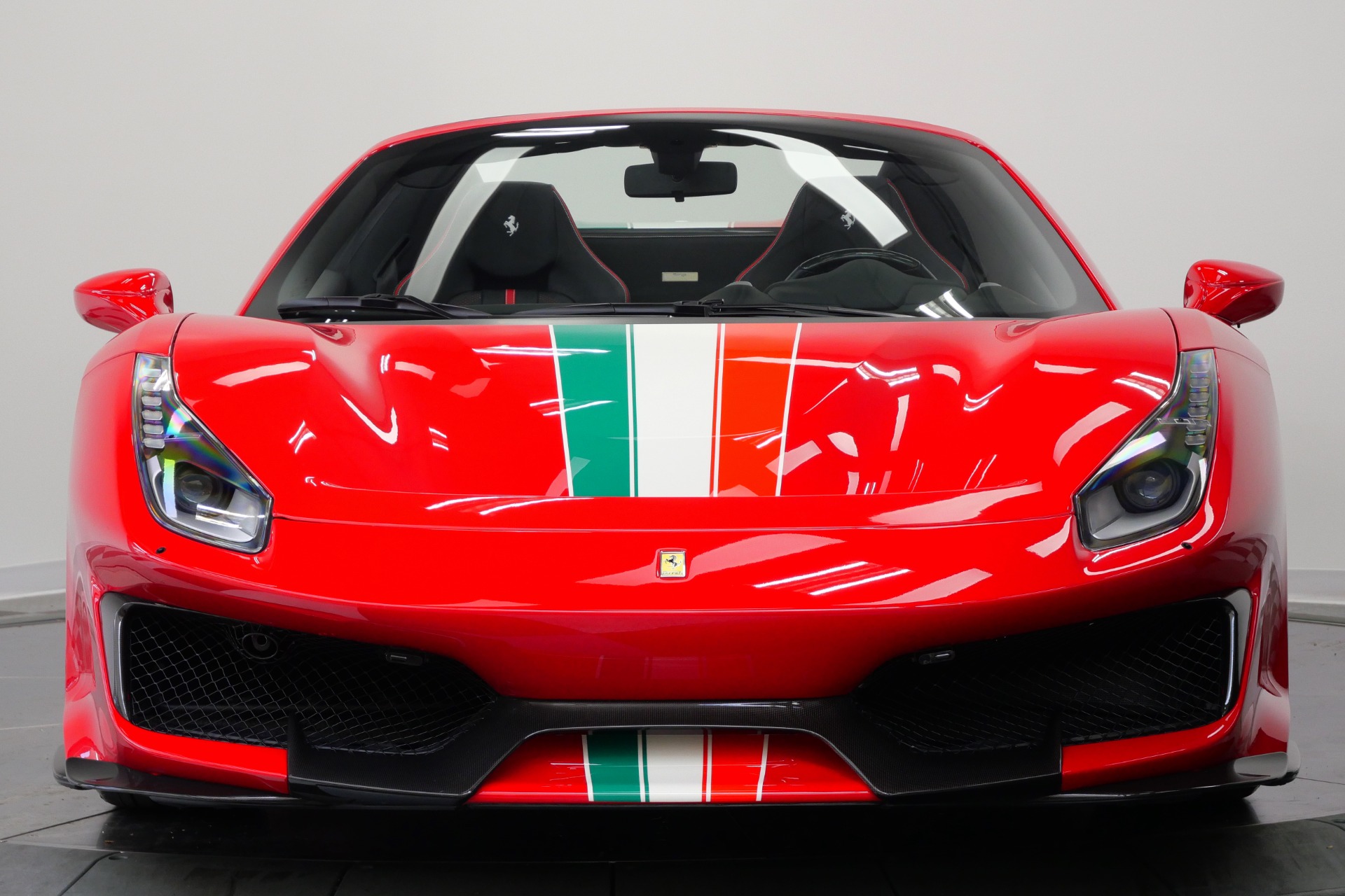 Ferrari 488 Pista Spider -Tricolore Livery, Extensive Carbon Fiber