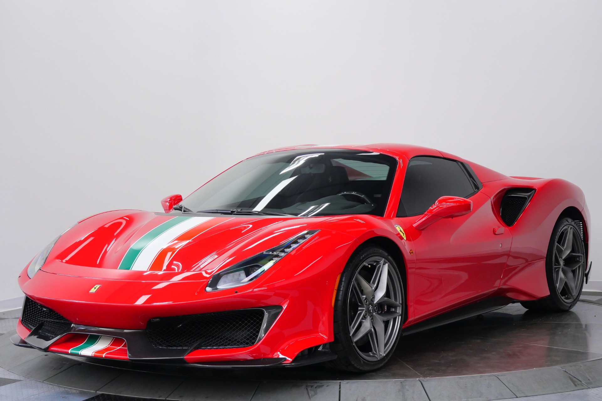 Ferrari 488 Pista Spider -Tricolore Livery, Extensive Carbon Fiber