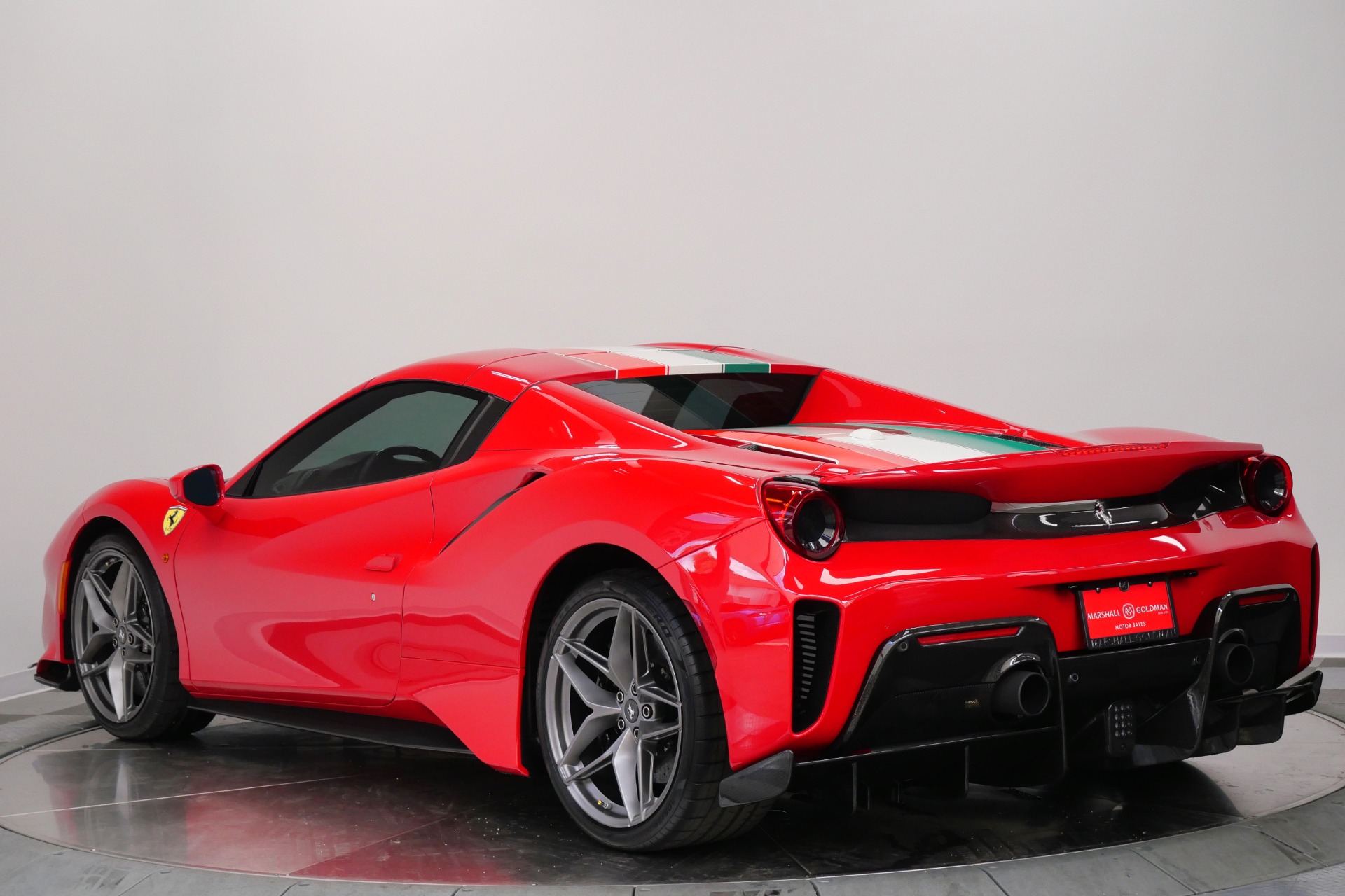 Ferrari 488 Pista Spider -Tricolore Livery, Extensive Carbon Fiber