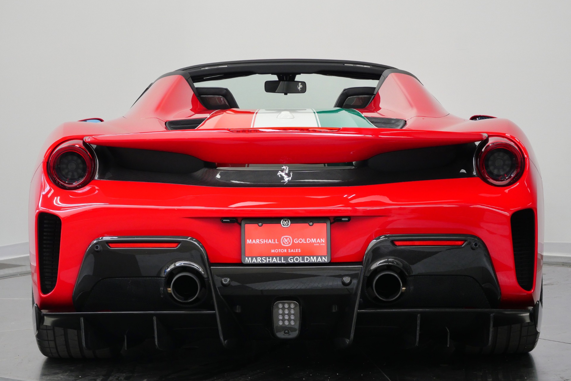 Ferrari 488 Pista Spider -Tricolore Livery, Extensive Carbon Fiber