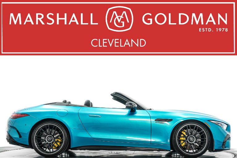 MANUFAKTUR Hyper Blue Metallic 2022 Mercedes-Benz SL63 AMG