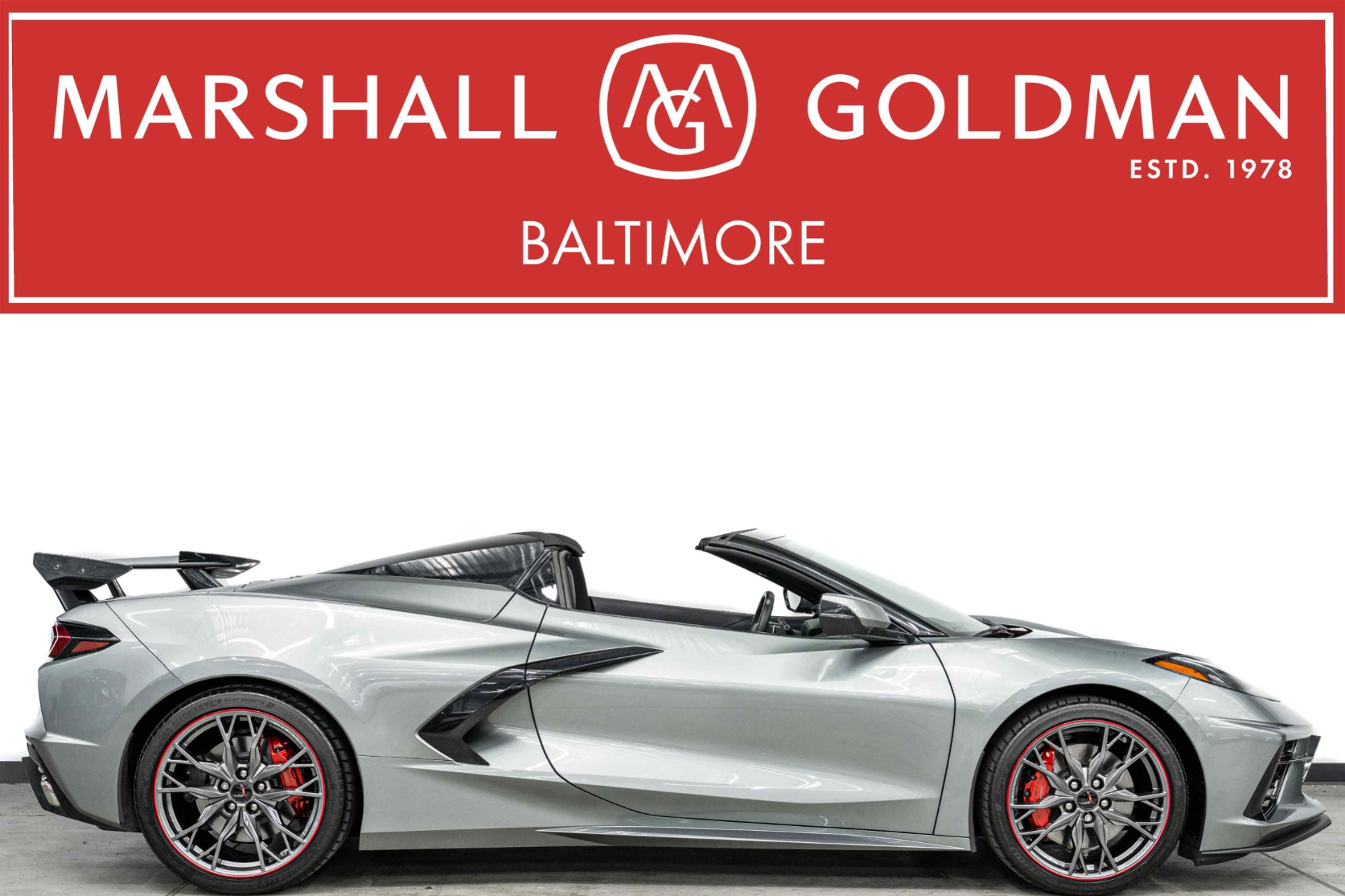 Hypersonic Gray Metallic 2023 Chevrolet Corvette Stingray