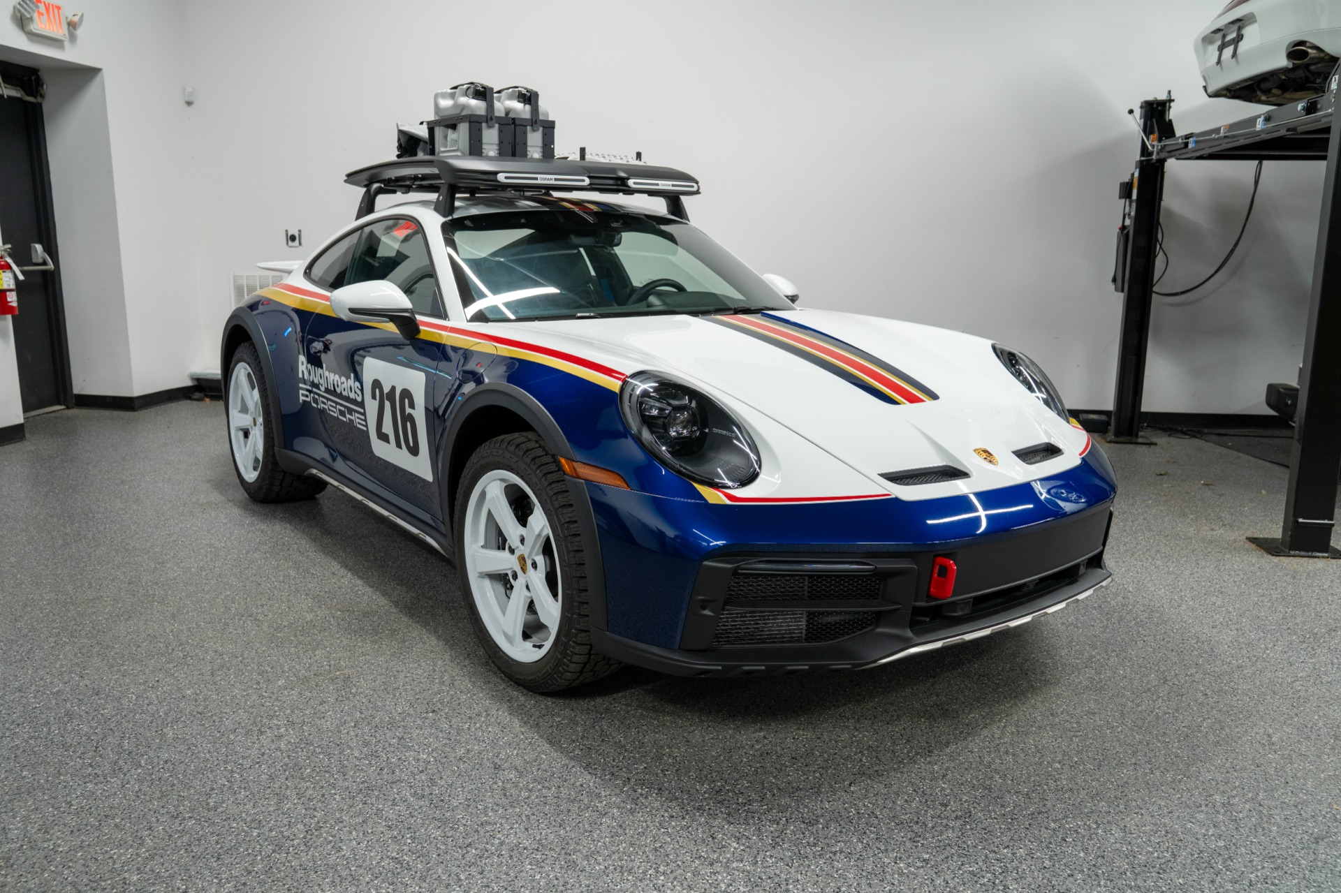 Porsche 911 Dakar- Rothmans Livery, Roof Rack, Low Miles