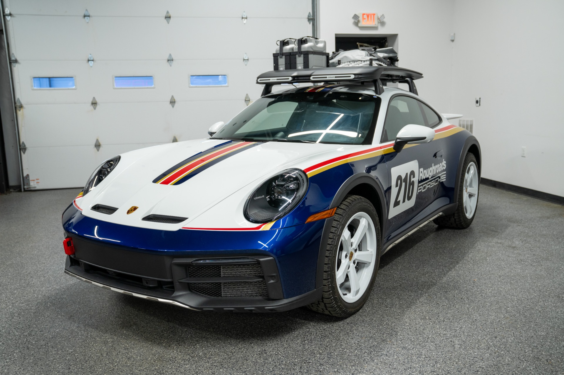 Porsche 911 Dakar- Rothmans Livery, Roof Rack, Low Miles