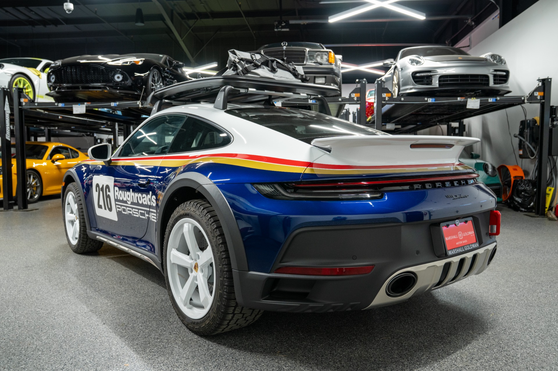 Porsche 911 Dakar- Rothmans Livery, Roof Rack, Low Miles