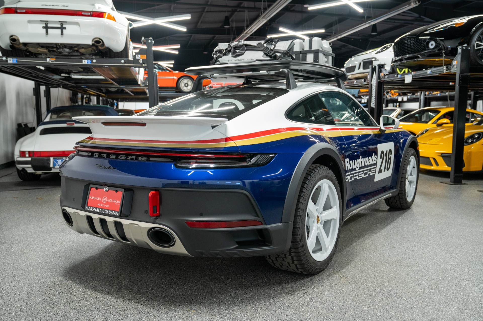 Porsche 911 Dakar- Rothmans Livery, Roof Rack, Low Miles