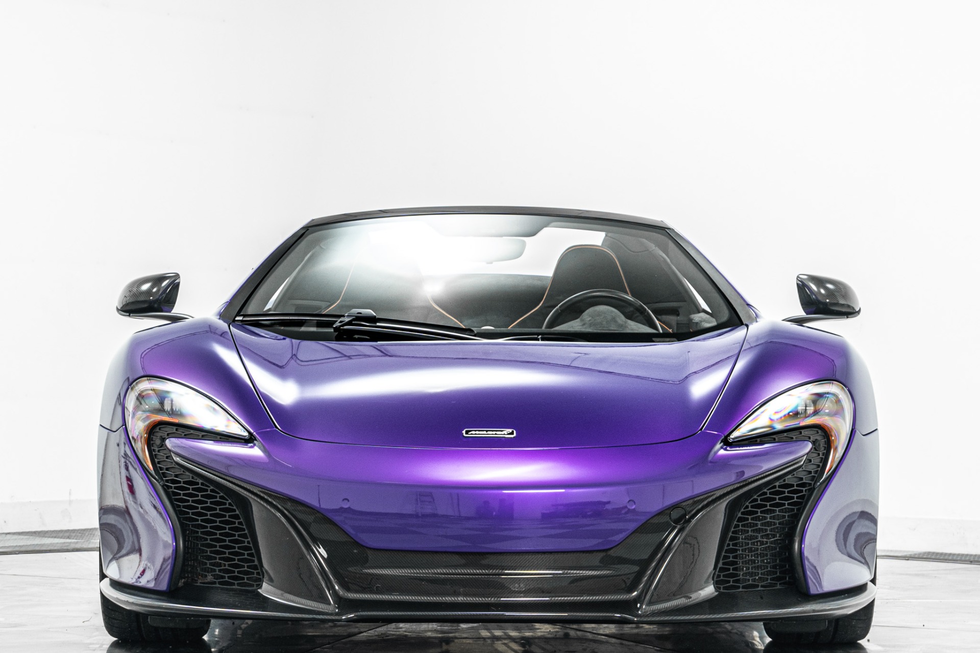 McLaren 650S Spyder -Full Purple Pearl Wrap, Extensive Carbon Fiber