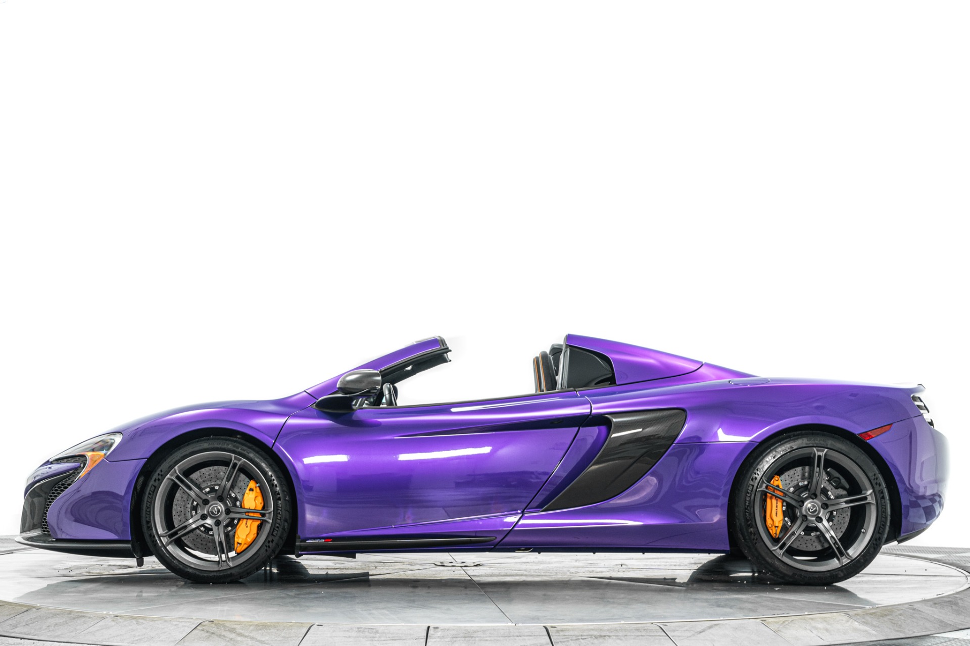 McLaren 650S Spyder -Full Purple Pearl Wrap, Extensive Carbon Fiber