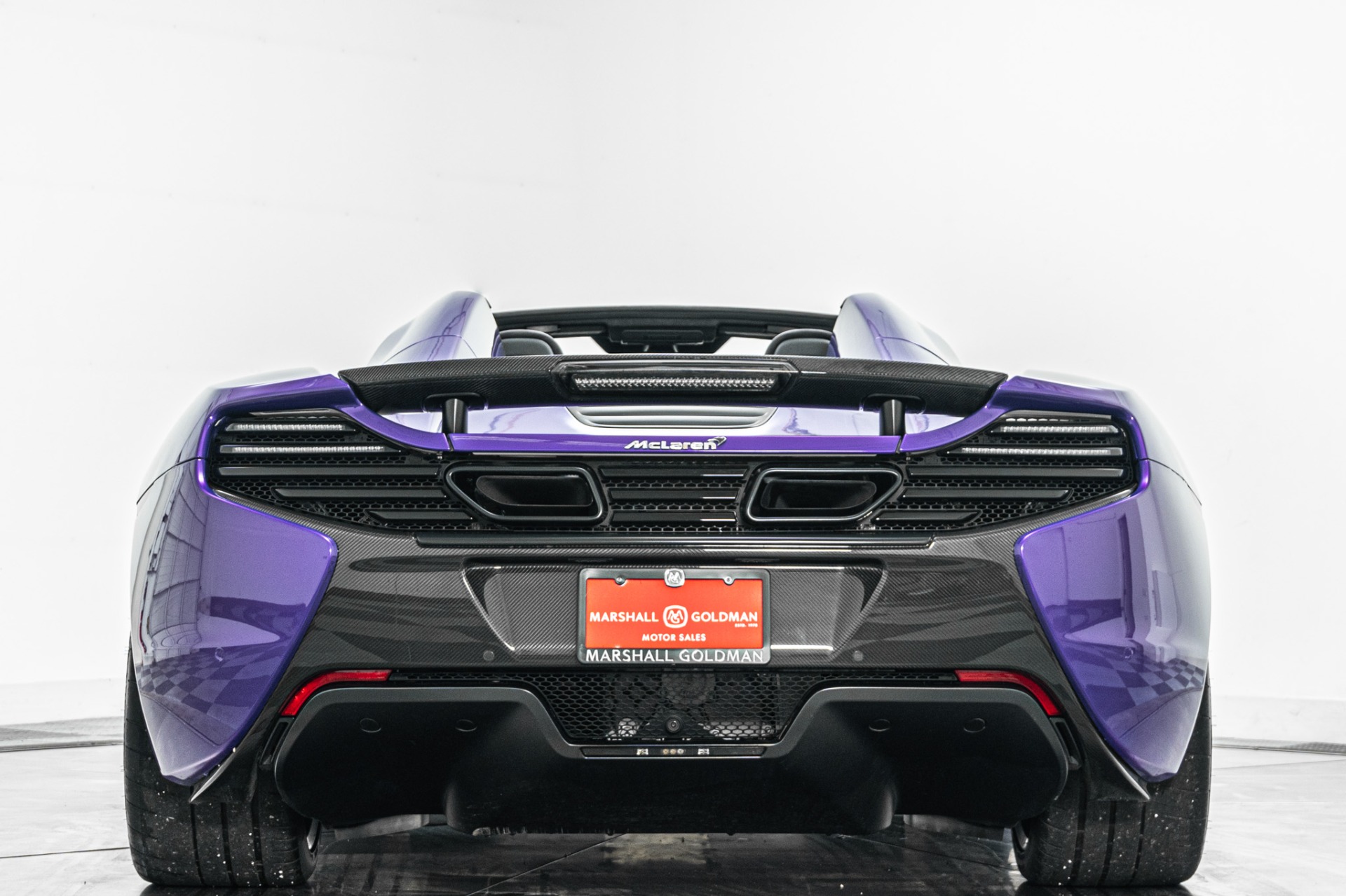 McLaren 650S Spyder -Full Purple Pearl Wrap, Extensive Carbon Fiber