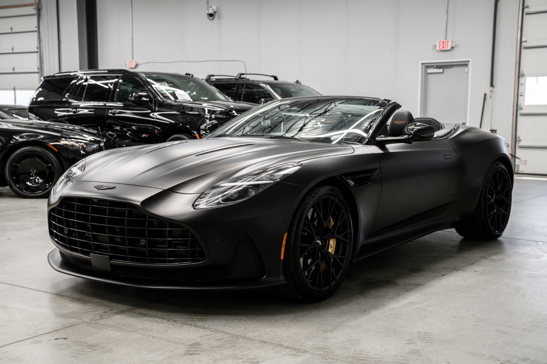 Aston Martin DB12 Volante -Factory Satin Paint, Huge $352K MSRP