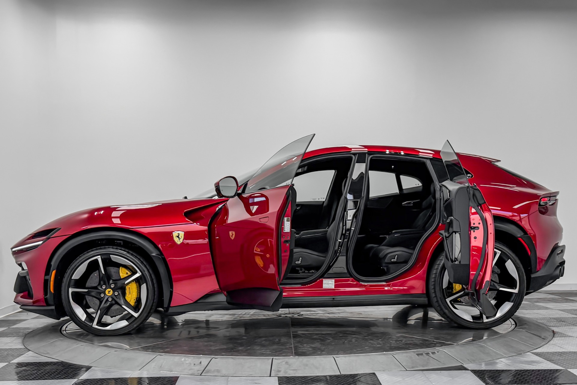 Ferrari Purosangue -4 Layer Paint Color, Panoramic Roof, Diamond Turned Wheels