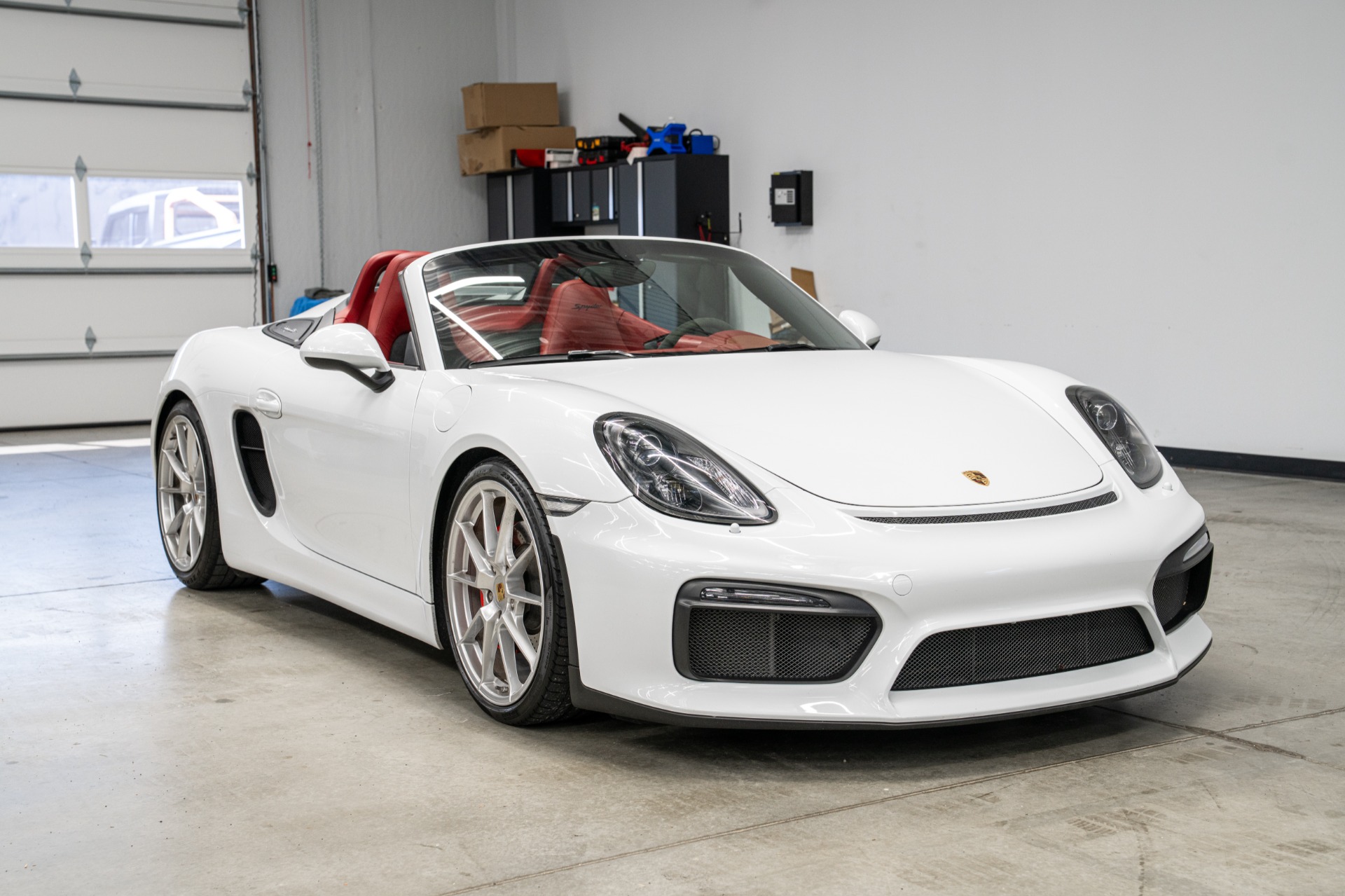 Porsche Boxster Spyder -6 Speed Manual, 18 Way Adaptive Sports Seats