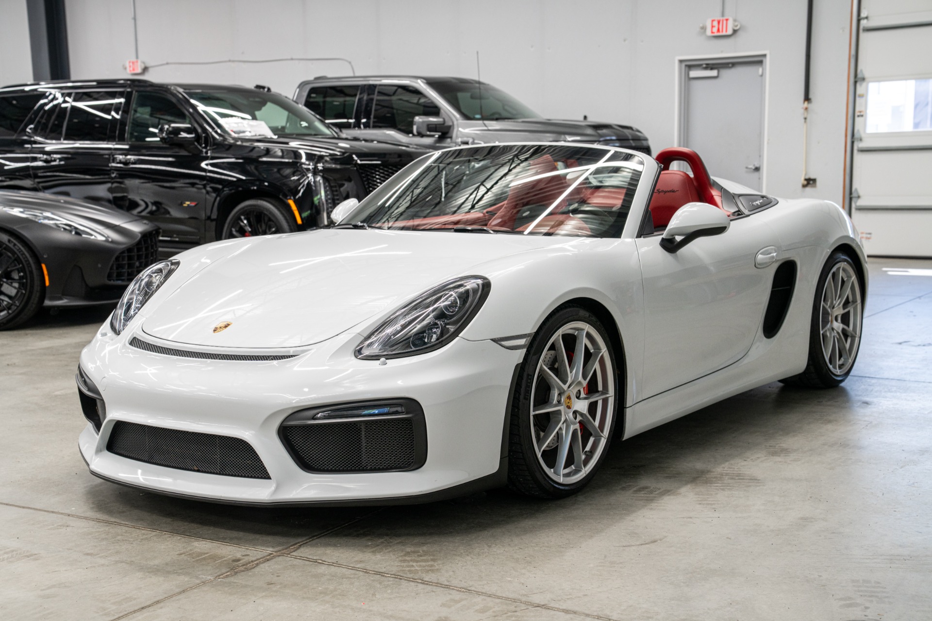 Porsche Boxster Spyder -6 Speed Manual, 18 Way Adaptive Sports Seats