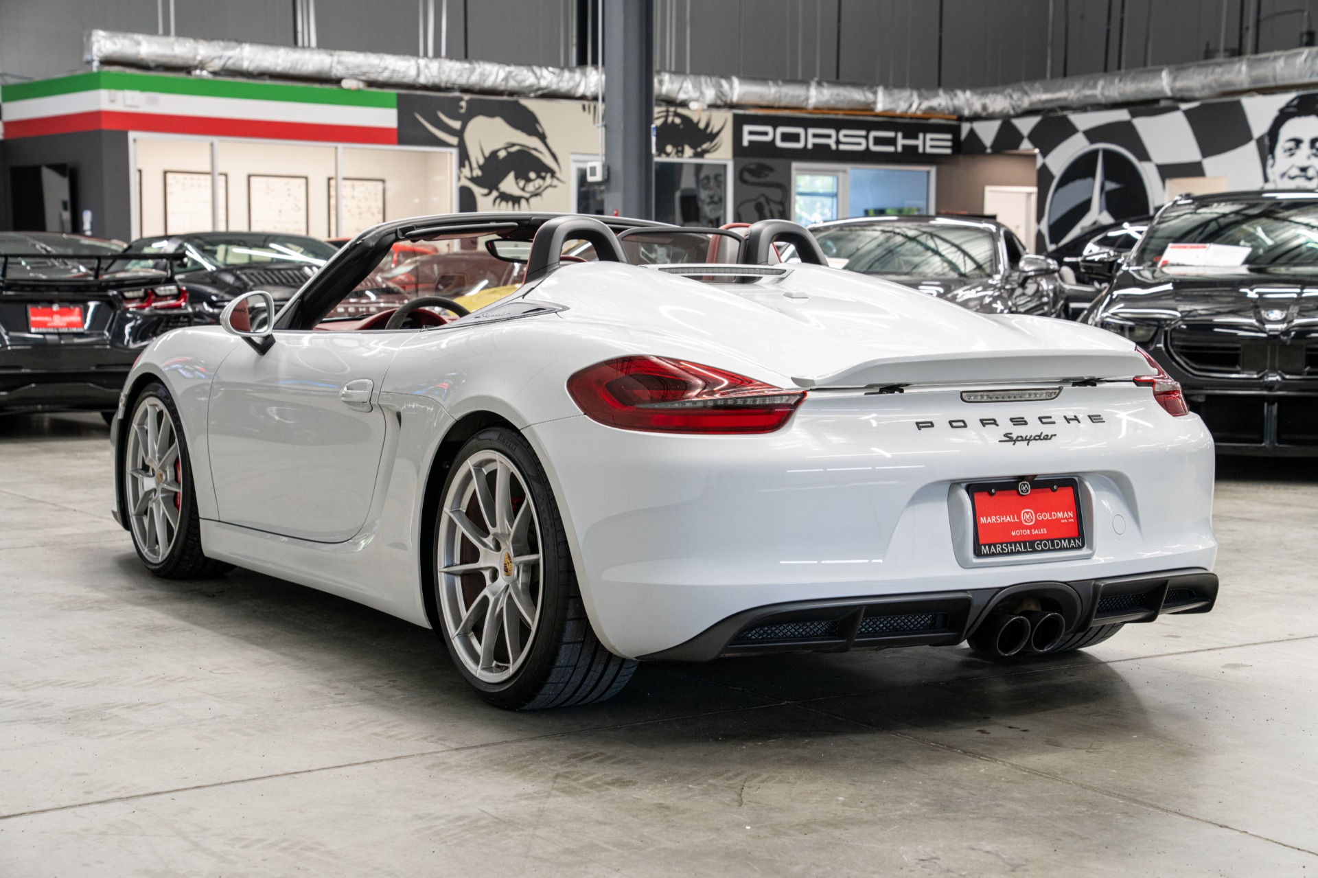 Porsche Boxster Spyder -6 Speed Manual, 18 Way Adaptive Sports Seats