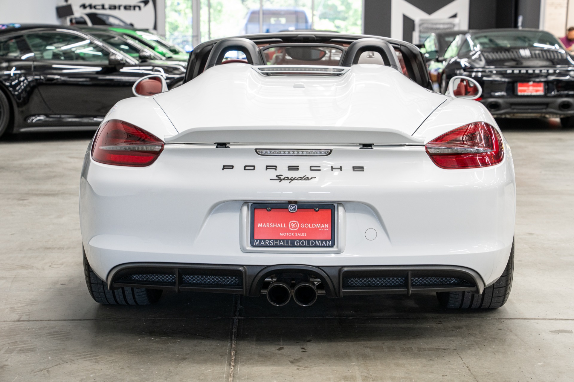 Porsche Boxster Spyder -6 Speed Manual, 18 Way Adaptive Sports Seats