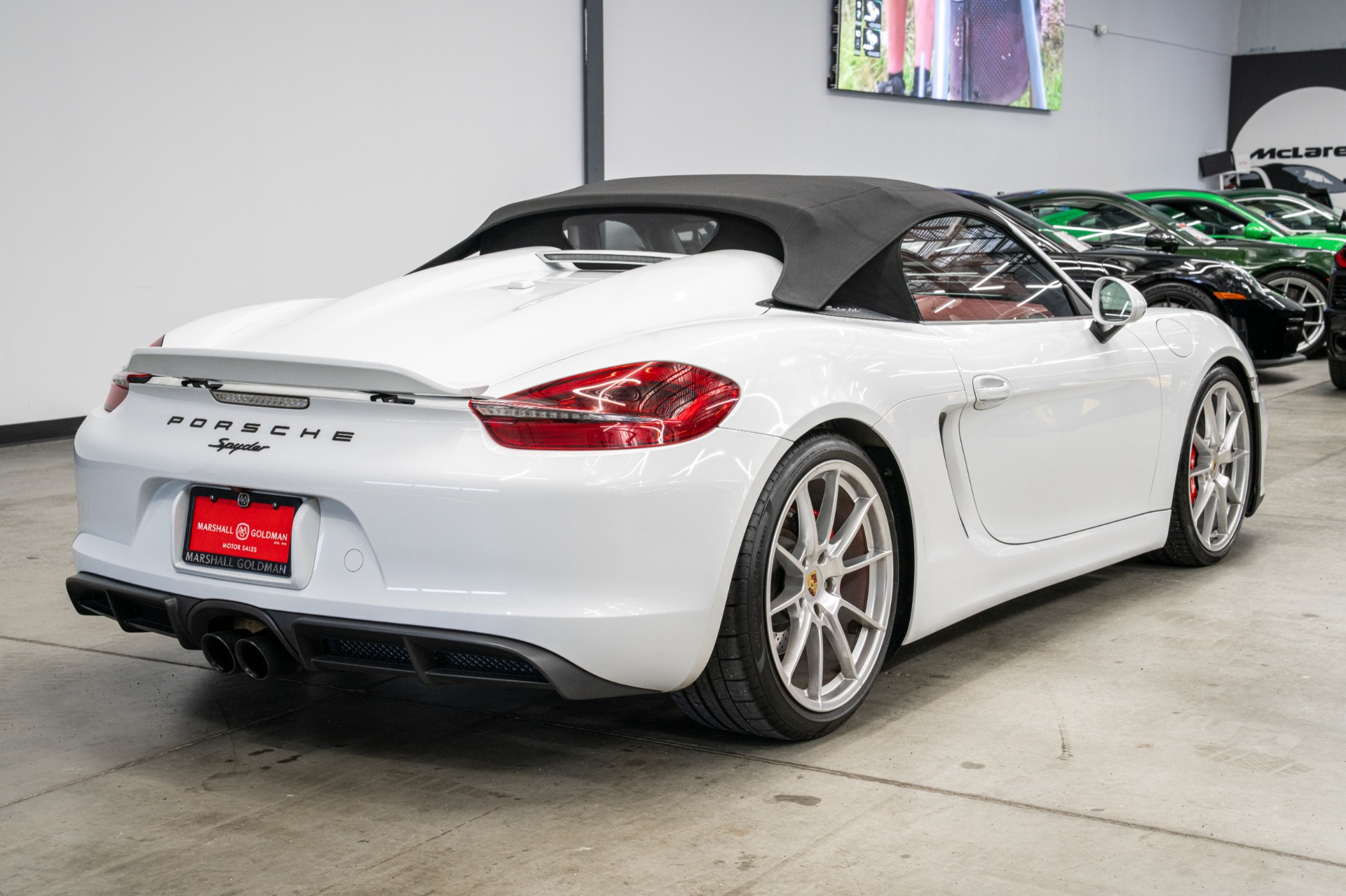 Porsche Boxster Spyder -6 Speed Manual, 18 Way Adaptive Sports Seats